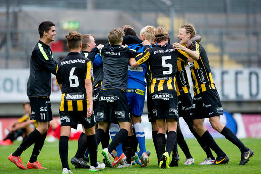 Häcken jublar