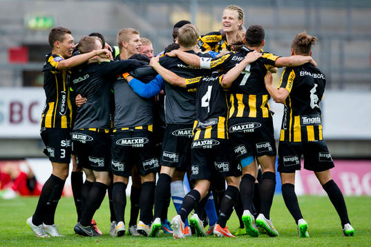 Häcken jublar