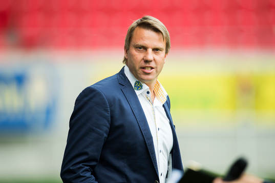 Falkenbergs tränare Hans Eklund