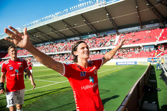 Kalmars Marcus Antonsson jublar