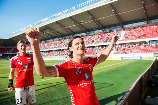 Kalmars Marcus Antonsson jublar