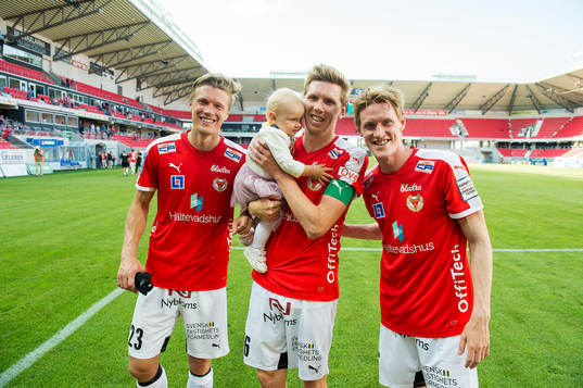 Kalmars Viktor Elm , David Elm och Rasmus Elm
