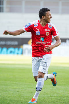 Kalmars Ismael Silva Lima jublar