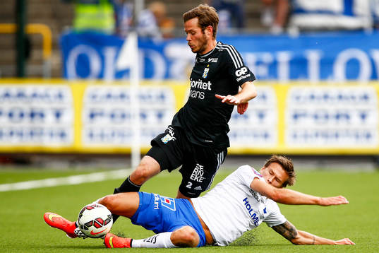 IFK Göteborgs Emil Salomonsson och Norrköpings Arnor
