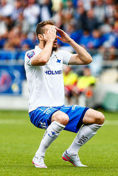Norrköpings Emir Kujovic deppar