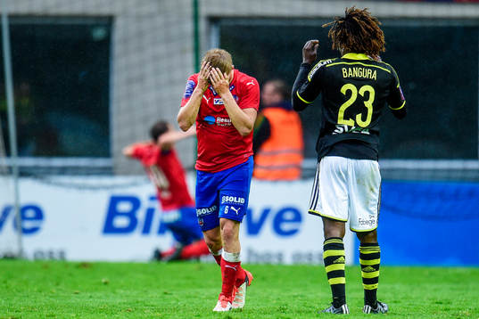 Helsingborgs Andreas Landgren deppar
