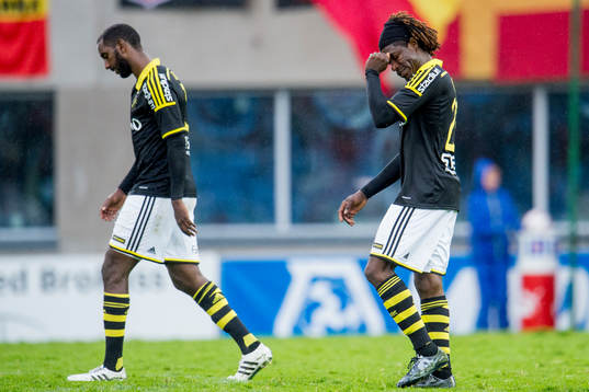 s Henok Goitom och Mohamed Bangura deppar