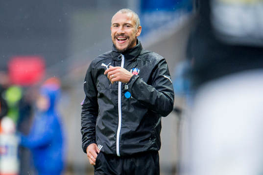 Helsingborgs manager Henrik Larsson
