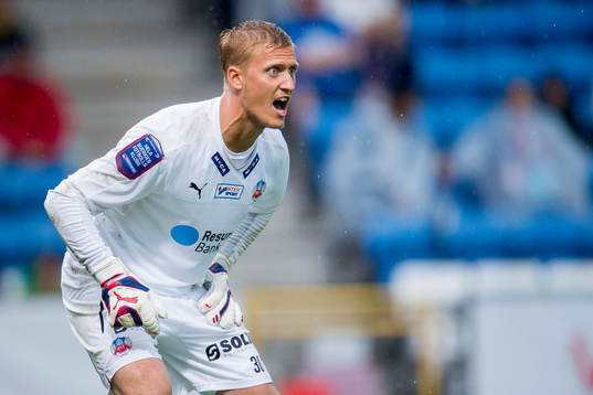 Helsingborgs målvakt Pär Hansson