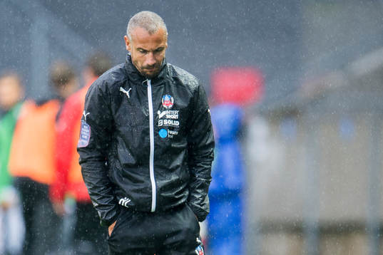 Helsingborgs manager Henrik Larsson