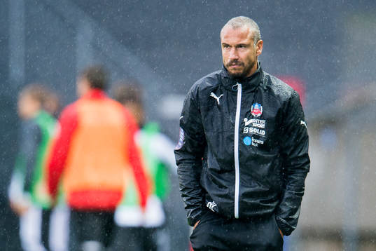 Helsingborgs manager Henrik Larsson