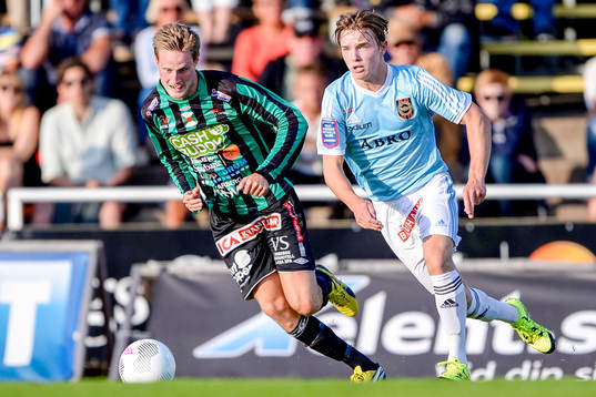 Varbergs Anton Tideman och Brommapojkarnas Jacob Ortmark