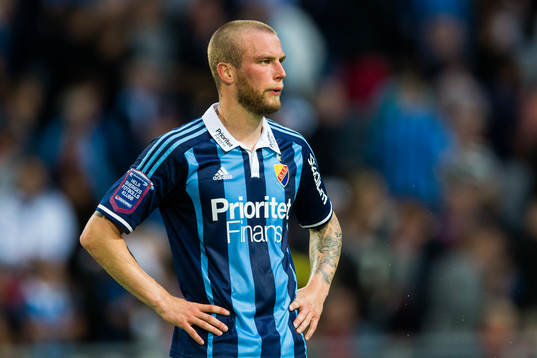 Djurgårdens Alexander Faltsetas deppar