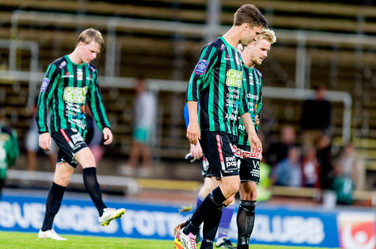 Varbergs spelare deppar