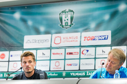 Malmö FFs Markus Rosenberg och tränare Åge Hareide