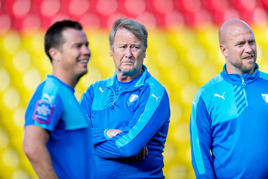 Malmö FFs sportchef Daniel Andersson, tränare Åge