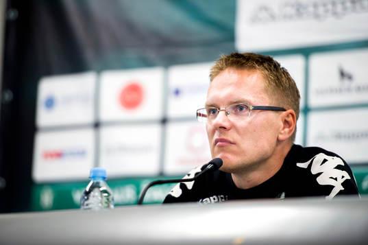Zalgiris Vilnius tränare Valdas Dambrauskas