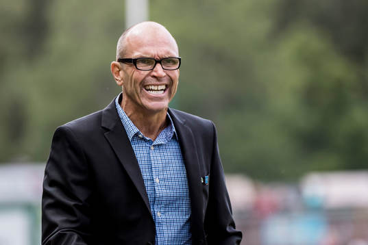 Ljungskiles tränare Tor-Arne Fredheim reagerar på ett