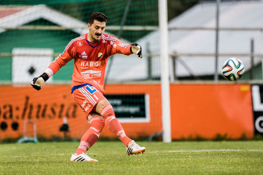 Ljungskiles målvakt Ivo Vazgec