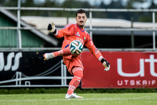 Ljungskiles målvakt Ivo Vazgec