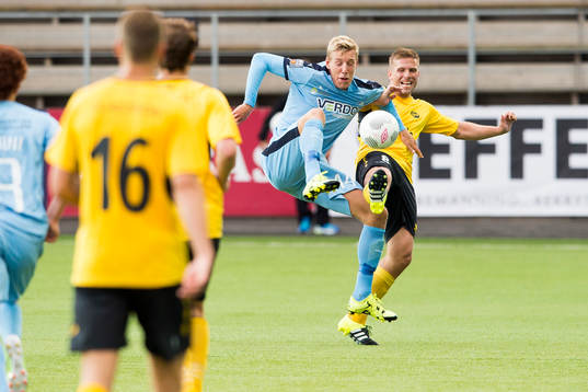 Randers Nicolai Brock-Madsen och Elfsborgs Anders Svensson