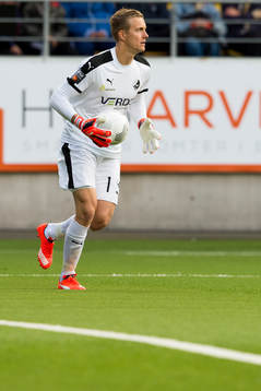 Randers målvakt Karl-Johan Johnsson