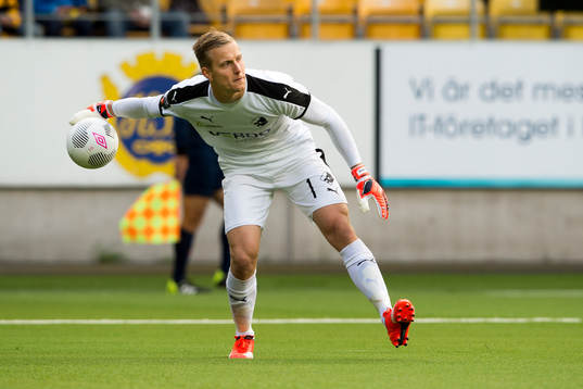Randers målvakt Karl-Johan Johnsson