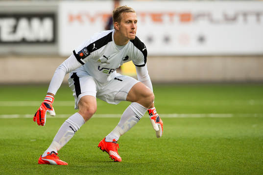 Randers målvakt Karl-Johan Johnsson