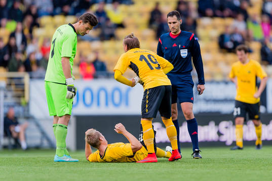 Elfsborgs Andreas Klarström får kramp