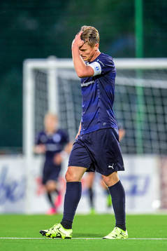 Malmö FFs Markus Rosenberg deppar