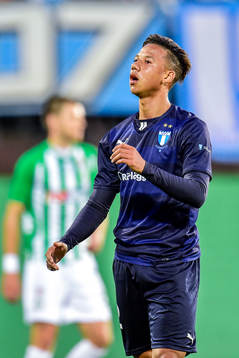 Malmö FFs Tobias Sana deppar