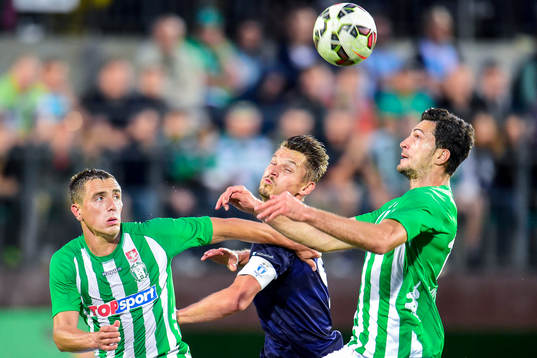 Zalgiris Egidijus Vaitkunas och Samir Kerla