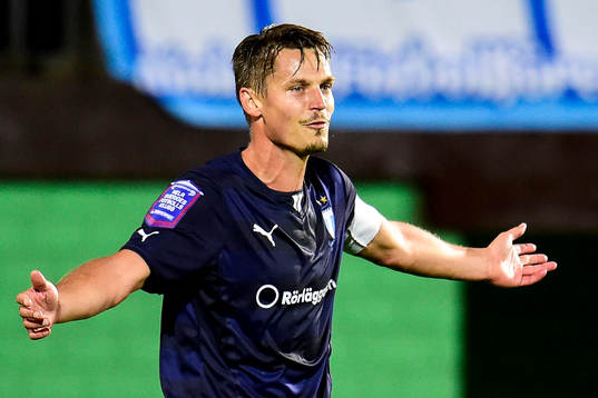 Malmö FFs Markus Rosenberg deppar