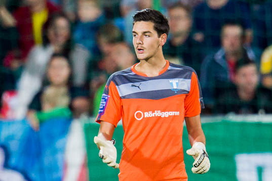 Malmö FFs målvakt Marko Johansson