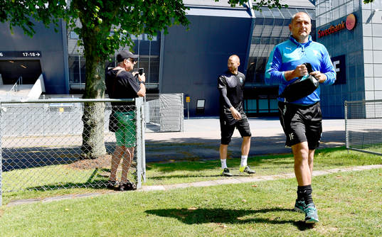 Malmö FFs nyförvärv målvakt Johan Wiland och