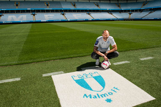 Malmö FFs nyförvärv målvakt Johan Wiland