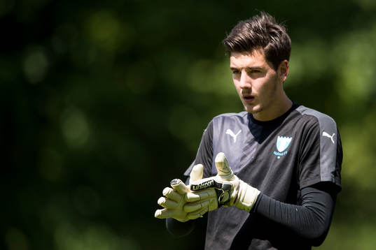 Malmö FFs målvakt Marko Johansson