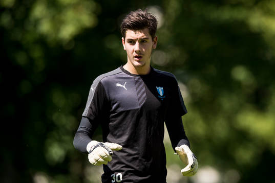 Malmö FFs målvakt Marko Johansson