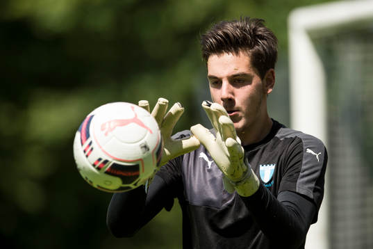 Malmö FFs målvakt Marko Johansson