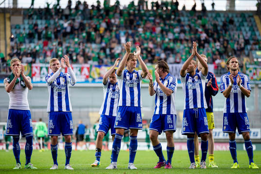 IFK Göteborgs Sören Rieks, Sebastian Eriksson, Jakob