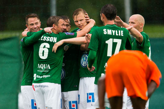 Jönköpings Tommy Thelin jublar
