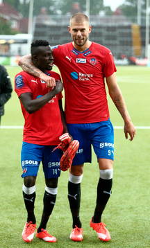 Lalawélé Atakora och Robin Simovic