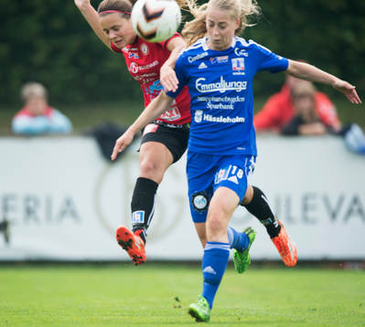 Kristianstads Alice Nilsson och Vittsjös Linda Sällström