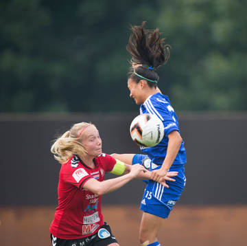 Kristianstads Margret Lara Vidarsdottir och Vittsjös
