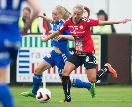 Kristianstads Elin Karlsson och Vittsjös Linda Sällström