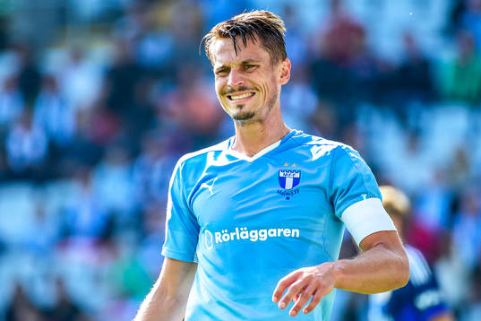 Malmö FFs Markus Rosenberg deppar
