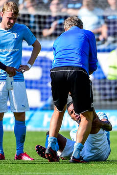 Malmö FFs Felipe Carvalho får vård