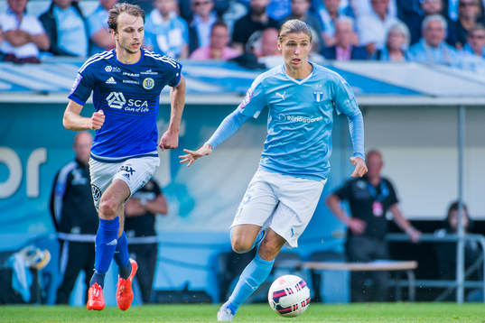 Sundsvalls Lars Gerson och Malmö FFs Pawel Cibicki