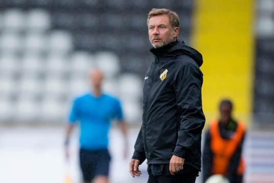 Häckens tränare Peter Gerhardsson