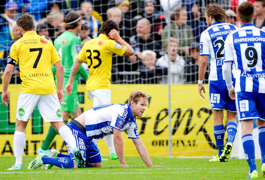 IFK Göteborgs Gustav Engvall deppar